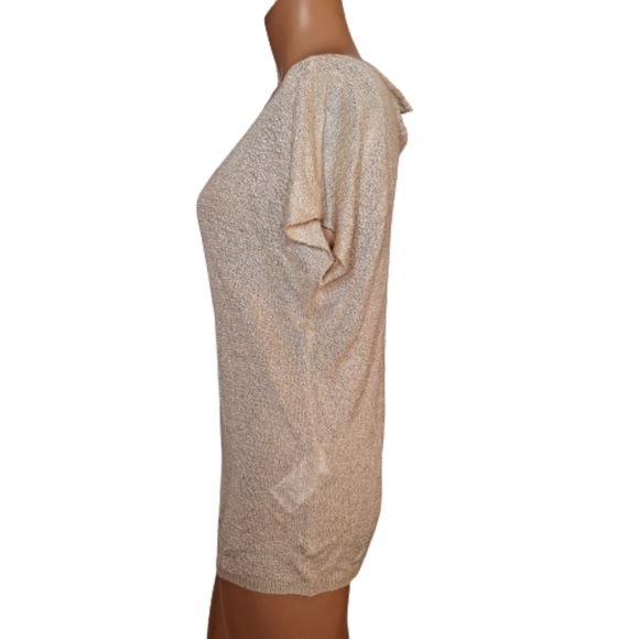 Vero moda knitted satin shirt size M - Picture 3 of 7